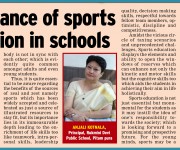 The Times of India, Student's edition, Page-3 Date : 26.08.2021