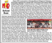 The Times of India, Delhi Times, Dated-18.12.2019