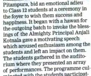 The Hindustan Times, School Times, Page-2, Dated: 19/02/2019