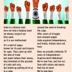 Poem titled 'Azadi Ka Amrit Mahotsav!' composed by Palak of class XI E