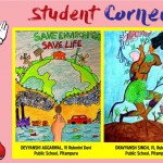 Devyanshi Aggarwal and Dravyansh Singh of Class VI in Times of India, Student's edition, Page-3. dated 27.04.2022