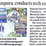 'RDPS conducts tech competition'