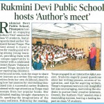 School report on Author's Visit